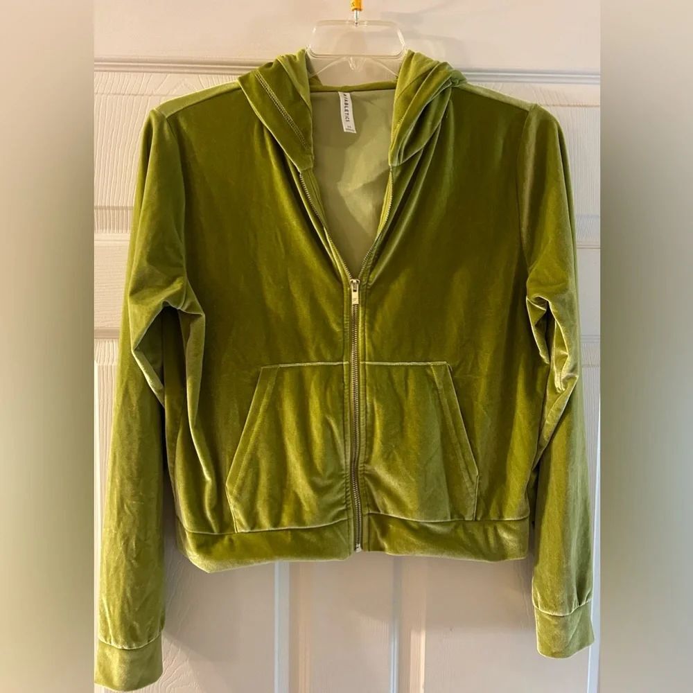 Fabletics Donna green Velour
Hoodie Womens Size m